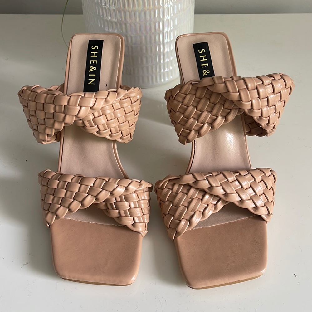 Brand new never worn nude colored heels.